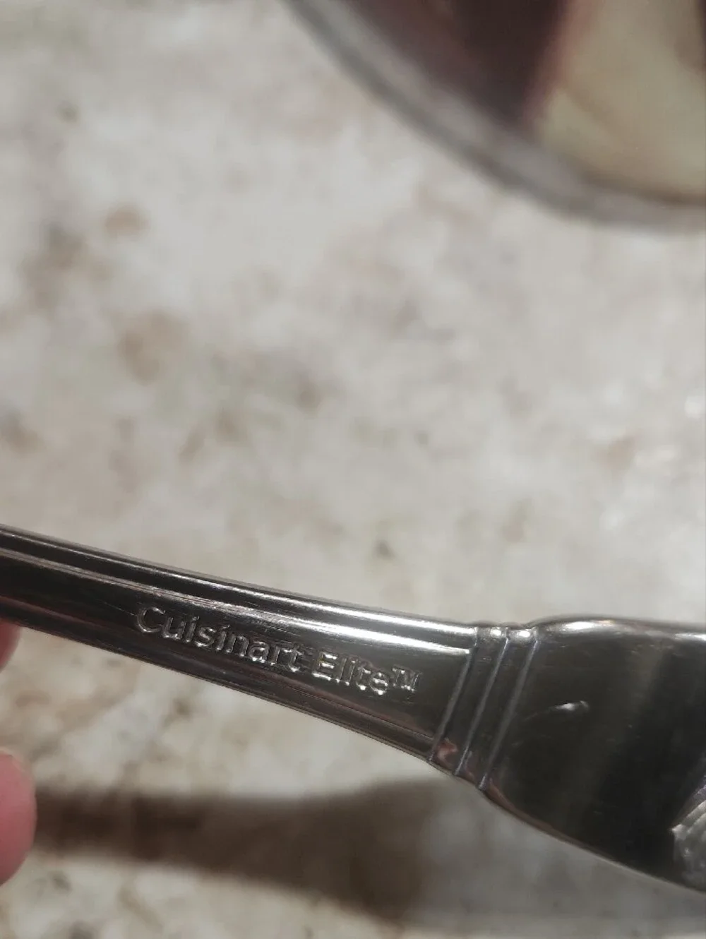 Cuisinart Elite Silver Rooster Emblem Stainless Flatware. 20 Piece Set